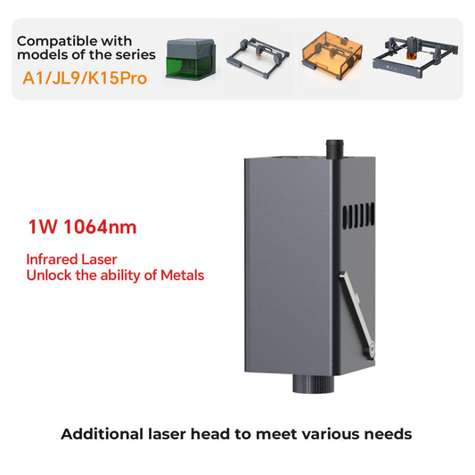 Infrared laser Module 1.2W | Replaceable for Metal & Plastic