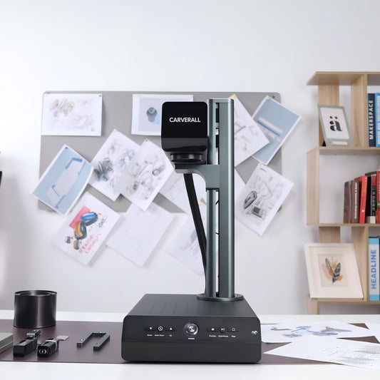 Carverall Z2 Fiber Laser Engraver, smart & fast marking for metal