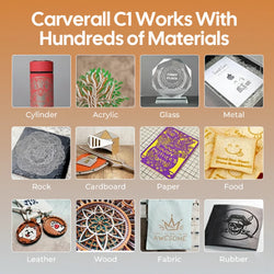 Carverall C1 40W CO2 Laser Engraving Machine | Work Area 620*350mm